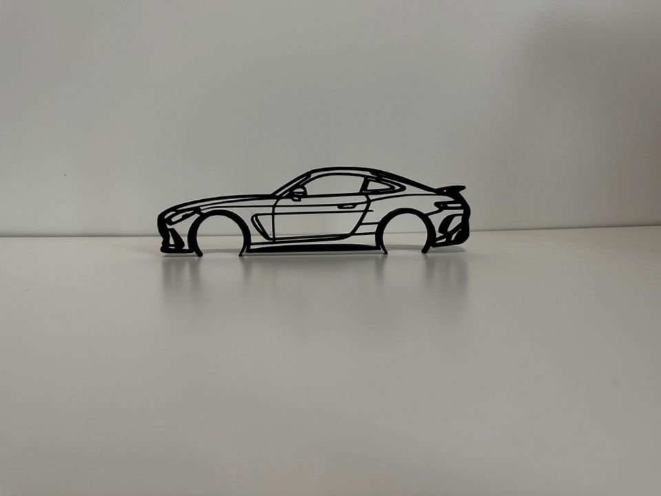 Mercedes AMG GT,  3D Silhouette, Wanddekoration, 25cm in Rosdorf