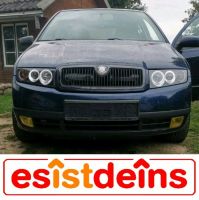 Skoda Fabia 6Y Angel Eyes CCFL Scheinwerfer Set (99-07) schwarz Kreis Pinneberg - Quickborn Vorschau