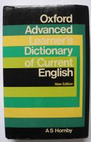 Oxford Advances Learner’s; Dictionary of Current English; AS Horn Rheinland-Pfalz - Neustadt an der Weinstraße Vorschau