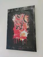 Michael Jordan Leinwand 30x20cm Niedersachsen - Friesoythe Vorschau