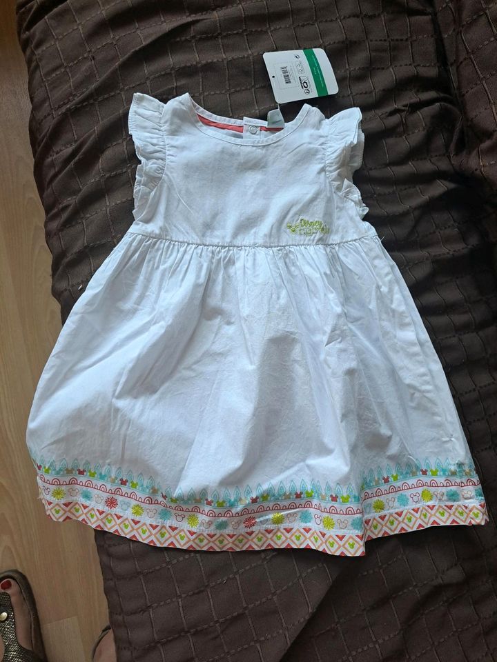 Disney Kleid weiß 98 neu taufe in Ostheim