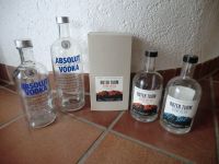 4 leere Flaschen 2x Absolut Vodka 2x Roter Turm Alpine Gin Bayern - Großmehring Vorschau