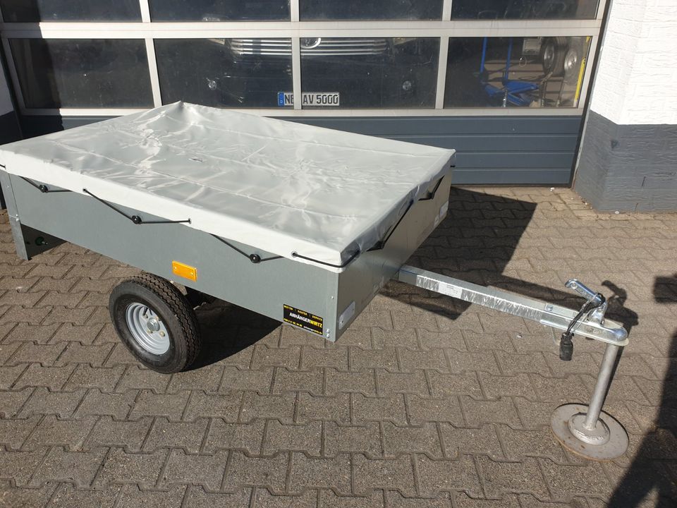 ATV Trailer leichter PKW Anhänger DUUO City 145x98x30cm 400kg in Grevenbroich