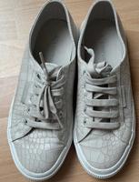Superga Turnschuhe Sneaker - Kroko - Beige / Creme - Gr. 38 Düsseldorf - Gerresheim Vorschau