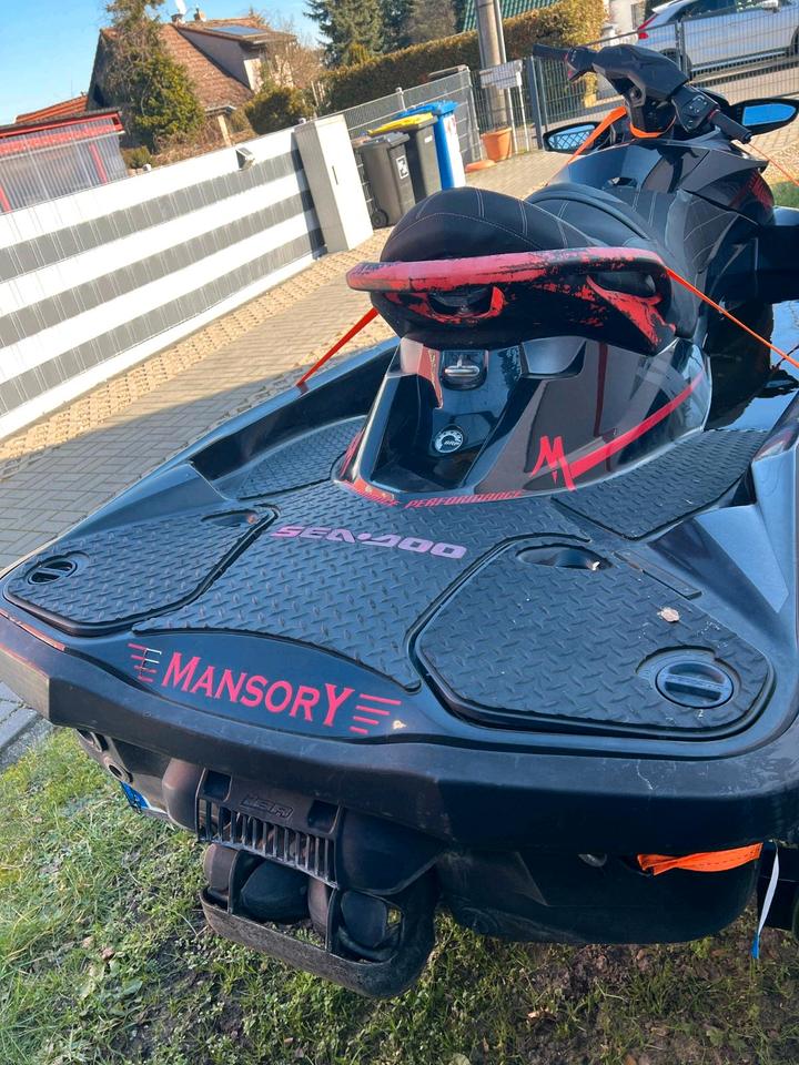 Jetski Seadoo RXT-X 260 RS MANSORY mit Anhänger und Ponton in Berlin