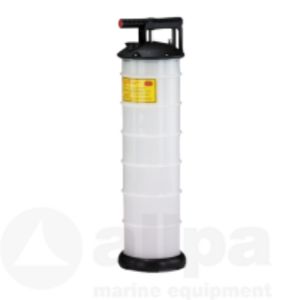 pumpe Vakuum Absaugung -flüssigkeiten Ölwechsel Motor Tank 6.5 Liter 6.5L  