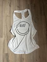Nike Top Tank weiß weit ausgeschnitten M Smiley Shirt Saarland - Völklingen Vorschau
