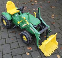 rolly toys Farm-Trac John Deere 6210R Frontlader Lader Tretraktor Sachsen - Rötha Vorschau