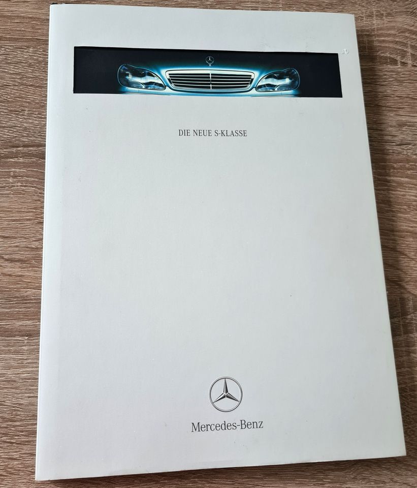 "DIE NEUE S-KLASSE" Mercedes Benz, +Preisliste ab1998, neuwertig in Drolshagen