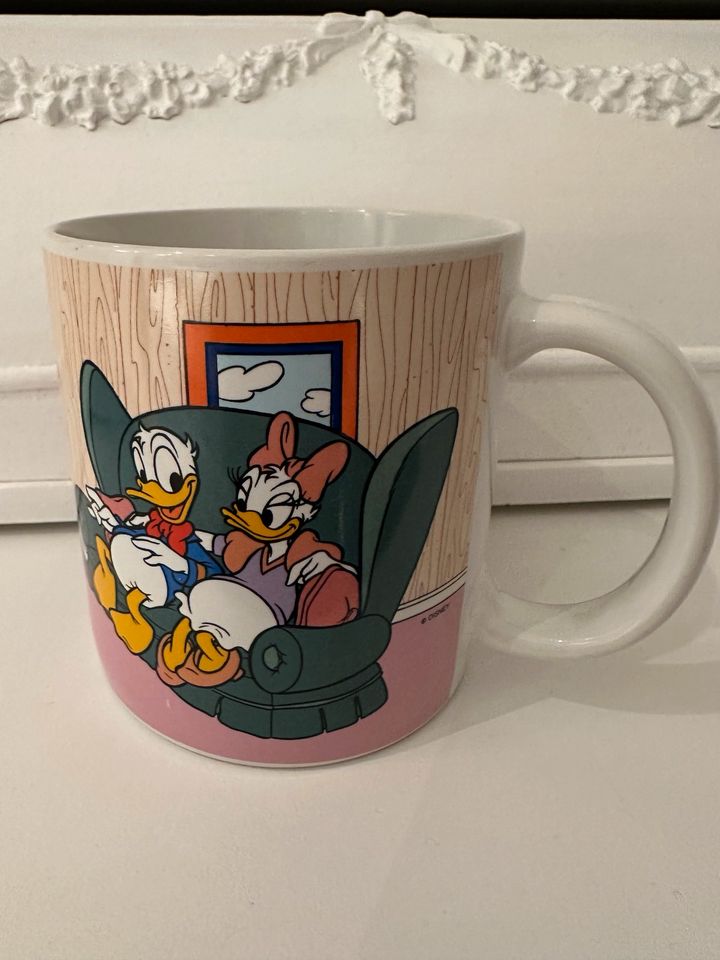 Sammeltasse Disney USA Mickey Mouse, Donald Duck, Pluto, in Wörth Kr. Erding