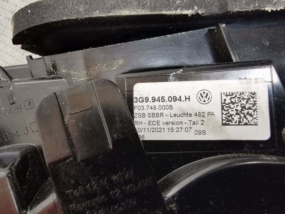 VW Passat 3G B8 LED Rückleuchte rechts innen 3G9945094H in Bindlach