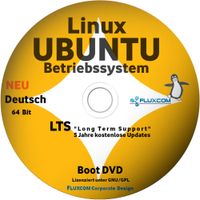 Linux UBUNTU 64 Bit 2023, komplettes Betriebssystem in deutsch Berlin - Charlottenburg Vorschau