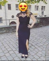 Abendkleid spitze lang schwarz Bayern - Sonthofen Vorschau