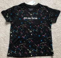 T-Shirt schwarz mit bunt „I‘m a cool Edition“ - Gr. 104/110 - NEU Sachsen - Glauchau Vorschau