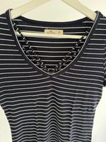 Blau/Weiß gestreiftes Hollister T-Shirt Hessen - Viernheim Vorschau