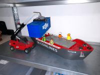 Playmobil Frachtschiff inkl. Carrier, Container und Ladung Niedersachsen - Schortens Vorschau