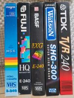 30 VHS bespielte Videokassetten verschiedene Marken Bayern - Schweinfurt Vorschau