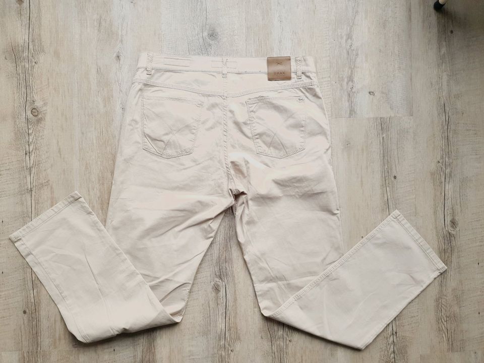 Brax Hose 36/32 Herren beige Quantum Prima Baumwolle in Essen