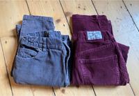 Petit Bateau 2 Cordhosen, TOP, grau und lila/weinrot, Gr. 128 Hannover - Mitte Vorschau