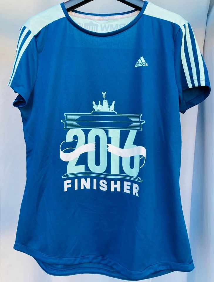 Adidas Berlin Marathon Finisher Funktion Damen Shirt 2016 Gr.L in Dresden