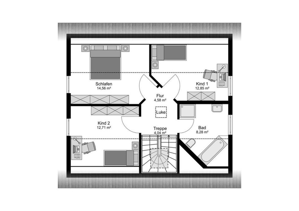 Streif Familinglück KFW 40+ ( Aktion: PV-Anlage inklusive ) in Brilon