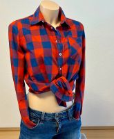 ESPRIT BLUSE EDC L 40 kariert Baumwolle rot blau vintage Retro Baden-Württemberg - Aichtal Vorschau