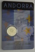 Sehr selten: Andorra 2 Euro Zollunion 2015 coincard Düsseldorf - Pempelfort Vorschau