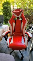 Gaming Stuhl rot weiß büro Sessel München - Hadern Vorschau