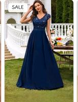 Pailletten festlich Konfirmation Jugendweihe Hochzeit Kleid lang Thüringen - Eisenberg Vorschau