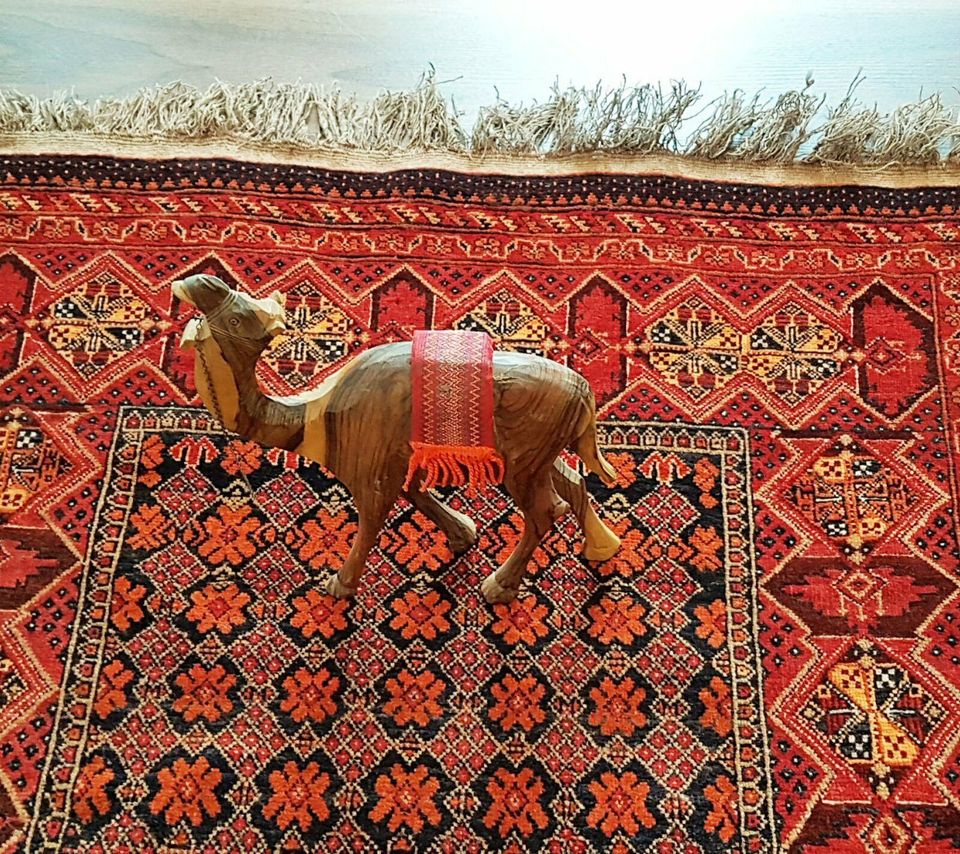 Afschari Orient Teppich Nomaden Tribal Rug Läufer Turkmen Persien in Nürnberg (Mittelfr)