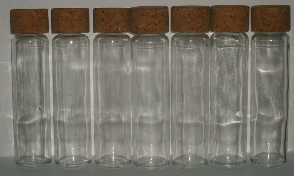 7 x Apothekerflasche 27 cm H Glas - 0,5 L - NEU Originalkarton in Viersen