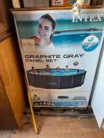 Intex Graphite Gray Pool vollverkleidet inkl. Salzfilteranlge Bayern - Bechhofen Vorschau