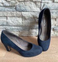 Pumps Tamaris dunkelblau 38 TOP Zustand Plateau ❤️ Hessen - Flieden Vorschau