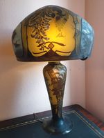 Art Nouveau-Jugendstil Tischlampe,Unikat,Schwalben-Motiv, Baden-Württemberg - Karlsruhe Vorschau