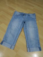 Jeansshort Caprihose Jeans kurz Gr. 36 Bayern - Bayreuth Vorschau