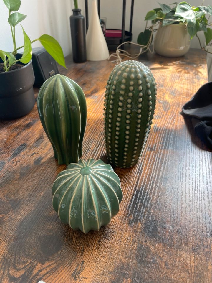 Kaktus Deko aus Keramik in Leipzig