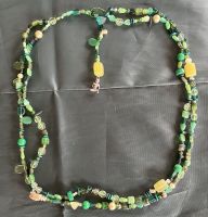 Halskette mit grünen Steinen und kleinem Buddha Niedersachsen - Ronnenberg Vorschau