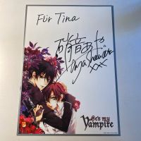 Shikishi He‘s My Vampire Aya Shouto Autogramm Signiert manga Nordrhein-Westfalen - Mönchengladbach Vorschau