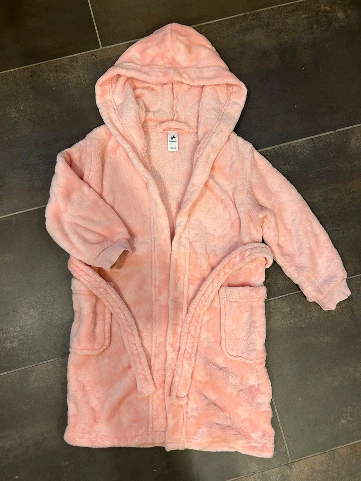 Bademantel Fleece Gr. 110/116 rosa in Bützow