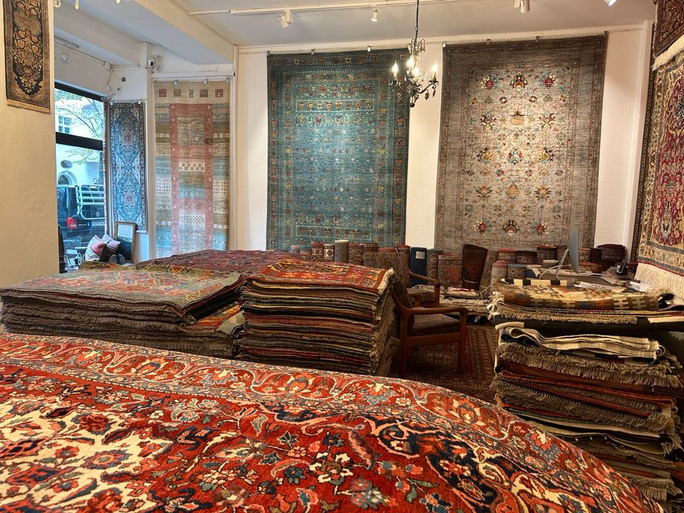 Nomaden Teppich 214x153 Orientalisch Geometrisch Handgeknüpft rug in Berlin