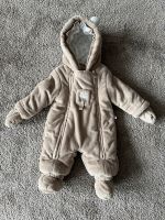 KANZ Schneeanzug Winteroverall Gr. 62 Baby beige Teddyplüsch Frankfurt am Main - Harheim Vorschau