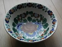 Keramik 2 Schüsseln Schalen 23+27 cm handbemalt Vintage Flensburg - Fruerlund Vorschau