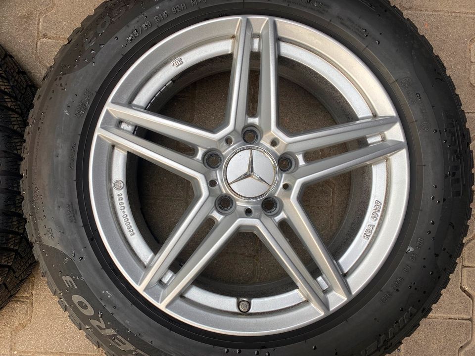 16 Zoll Mercedes VW Audi Skoda Seat 6,5Jx16 ET38 5x112 205/60 R16 in Klein-Winternheim