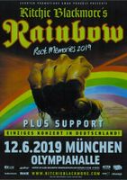 Ritchie Blackmore's Rainbow Konzertplakat München 2019 DIN A1 Baden-Württemberg - Haslach im Kinzigtal Vorschau