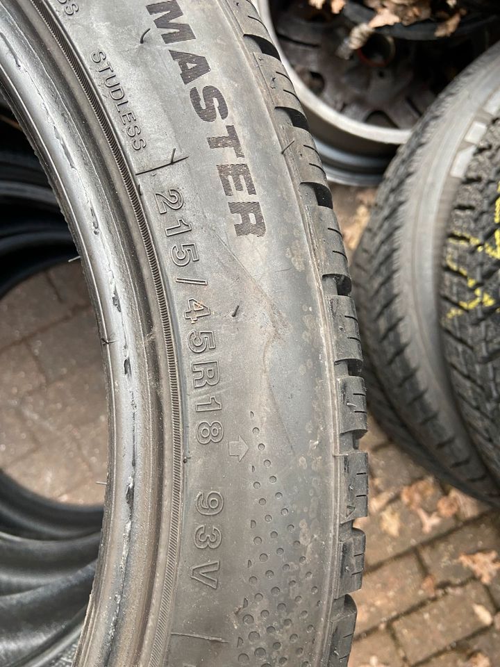 4x allwetterreifen 215/45R18 93V 2 St. 7 mm 2 st 6 mm Profile in Gladbeck