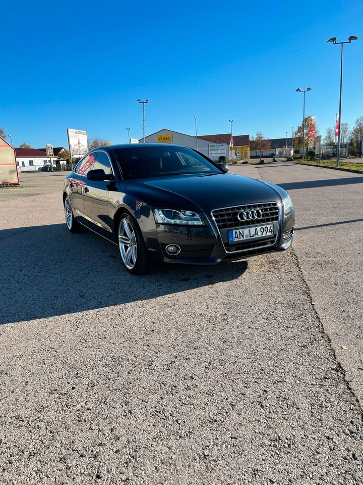 Audi A5 Sportback 8T 2.0 TDI 3xSLine in Wassertrüdingen