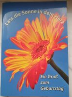 Lass die Sonne in dein Herz Segensheft Geburtstagsheft ungelesen Frankfurt am Main - Nieder-Erlenbach Vorschau