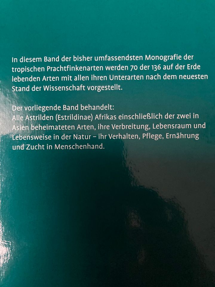 Prachtfinken Afrika Handbuch der Vogel Pflege in Gotha