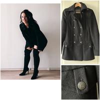 Mexx Cabanjacke Wollmantel Wolljacke Gr.36 schwarz Bayern - Riedering Vorschau