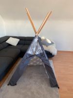 Tipi Handmade grau weiß Sterne Hessen - Wehretal Vorschau